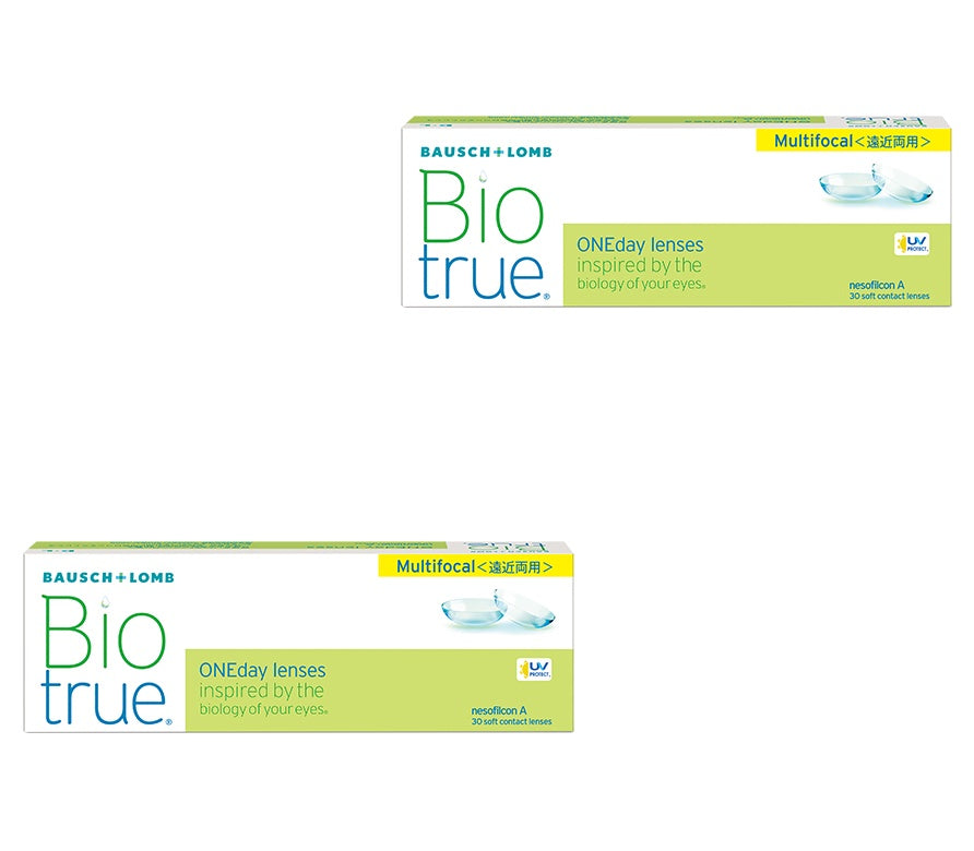 バイオトゥルーワンデーマルチフォーカル ／ バイオトゥルーワンデーマルチフォーカル のペアの画像