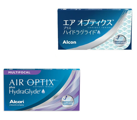 エア オプティクス プラス ハイドラグライドｎ ／ エア オプティクス プラス ハイドラグライド マルチフォーカル のペアの画像