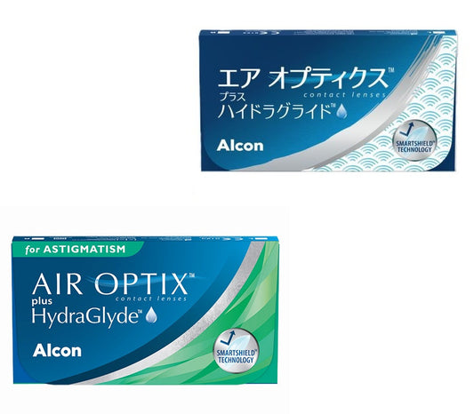 エア オプティクス プラス ハイドラグライドｎ ／ エア オプティクス プラス ハイドラグライド 乱視用 のペアの画像